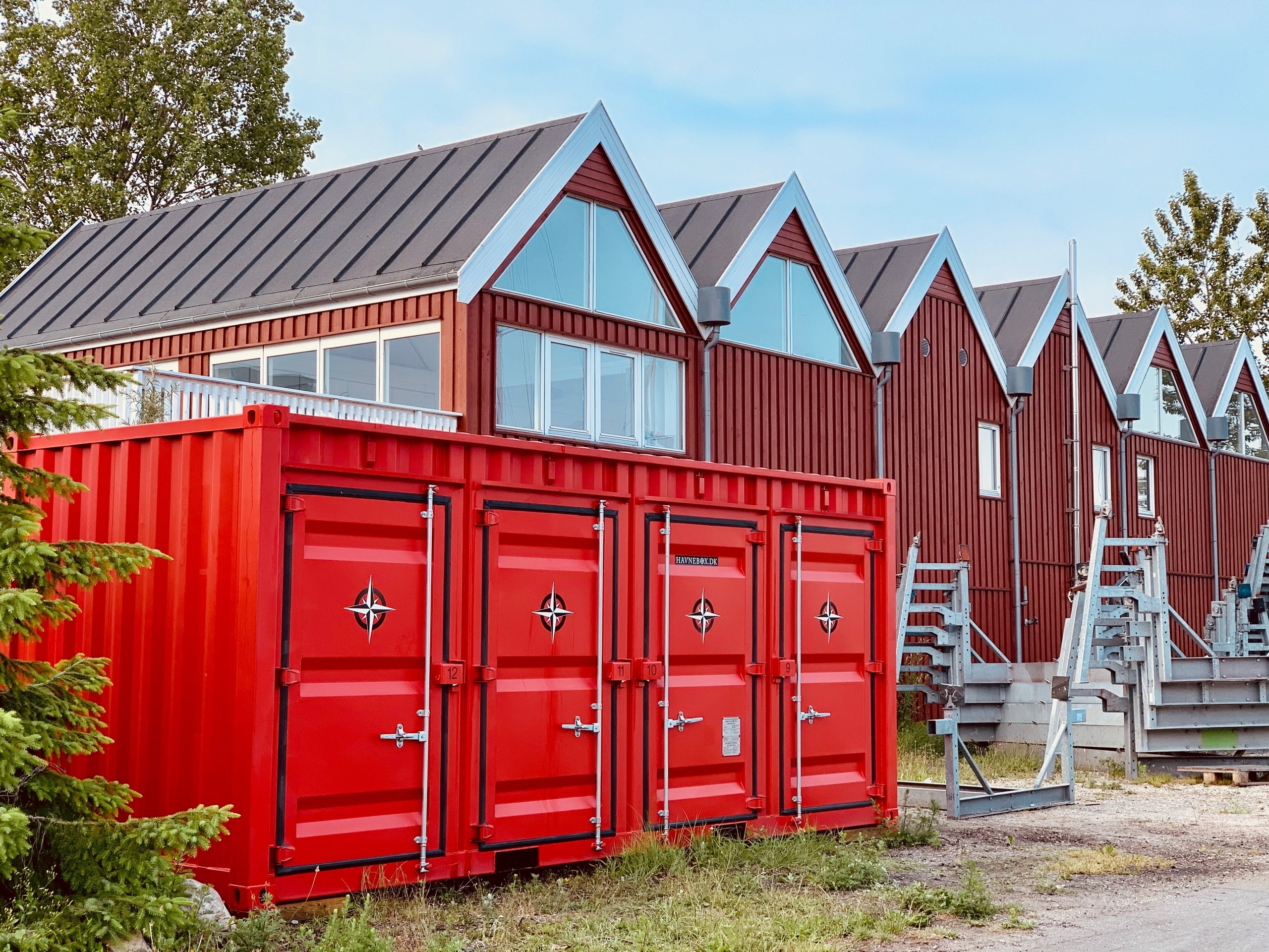 Havnebox - opbevaringsløsning for sejlerne på havnen