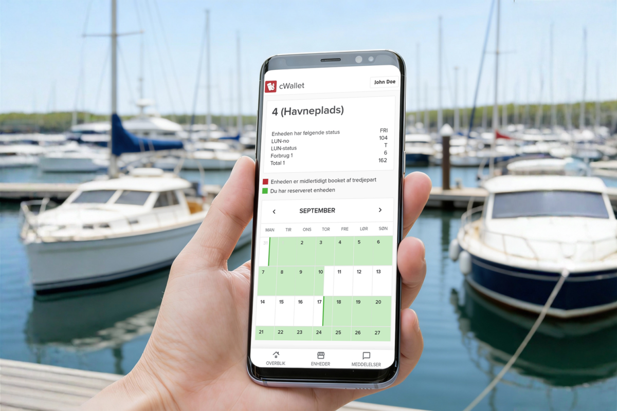 En fremtidssikret digital løsning til moderne lystbådehavne