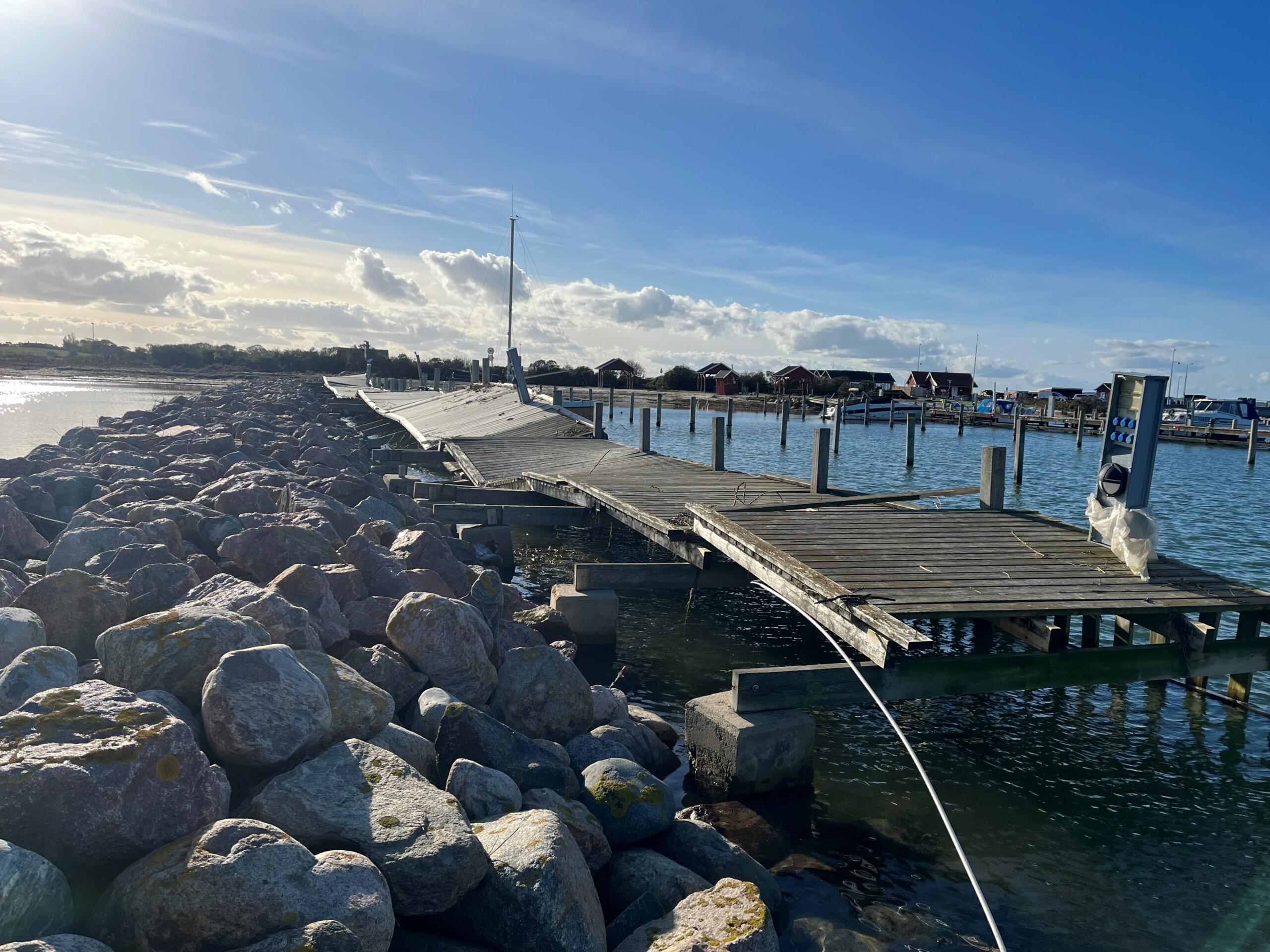 Tre år efter den historiske stormflod