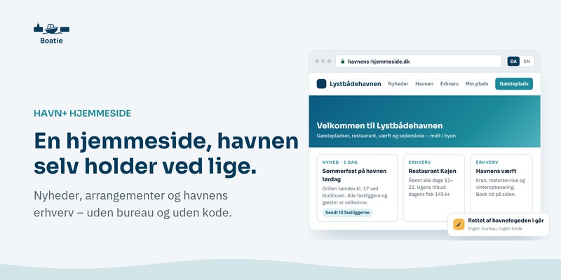 Boatie systems - hjemmeside